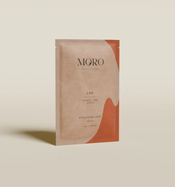 recharge scrub lavant mains orange-pine-spices | MORO