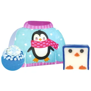 gift box - freeze a jolly good fellow jumper | BOMB RAW