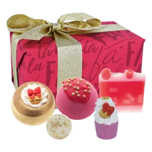 gift box - fa la la festive | BOMB RAW