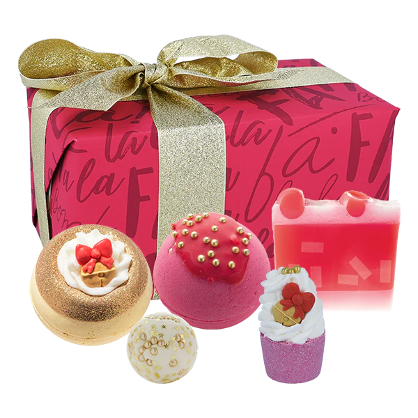 gift box - fa la la festive | BOMB RAW