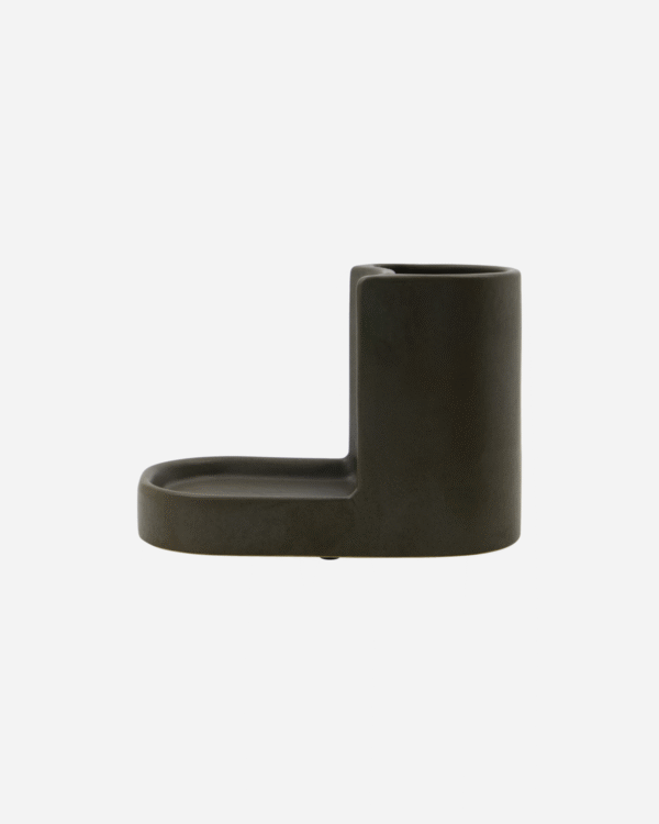 porte brosse & savon gris foncé MKDATURA | Meraki