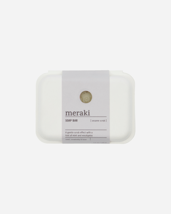 soap bar 100gr SESAME SCRUB | Meraki