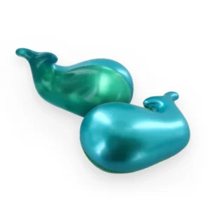 perle de bain baleine bleu nacré - senteur MONOÏ | SB collection