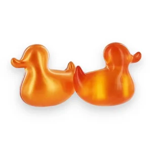 perle de bain canard orange nacré - senteur ABRICOT | SB collection