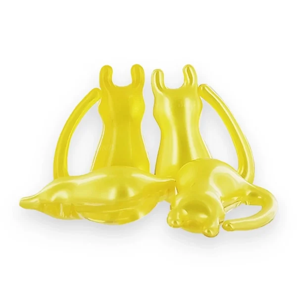 perle de bain chat jaune - senteur VANILLE | SB collection