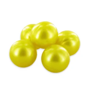 perle de bain ronde jaune nacré - senteur CHÈVREFEUILLE | SB collection