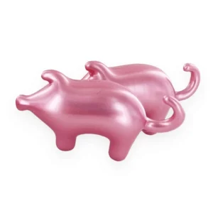 perle de bain cochon rose nacré - senteur ROSE | SB collection