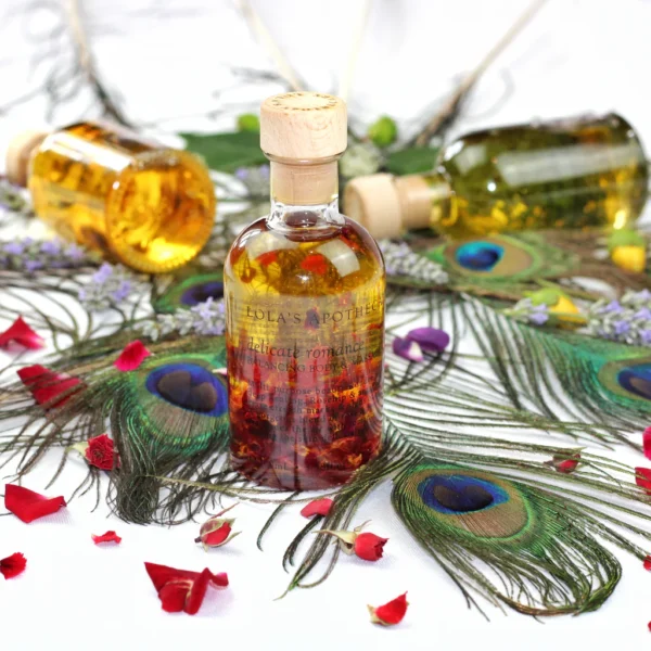 huile de massage et corps équilibrante 100ml DELICATE ROMANCE | Lola's Apothecary