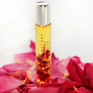 huile de massage deluxe roll-on 10ml DELICATE ROMANCE | Lola's Apothecary