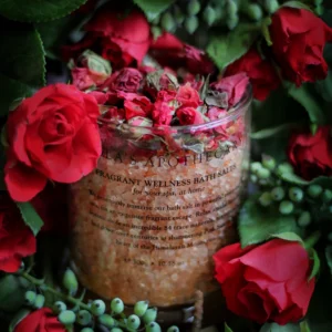sels de bain équilibrants 300ml DELICATE ROMANCE | Lola's Apothecary