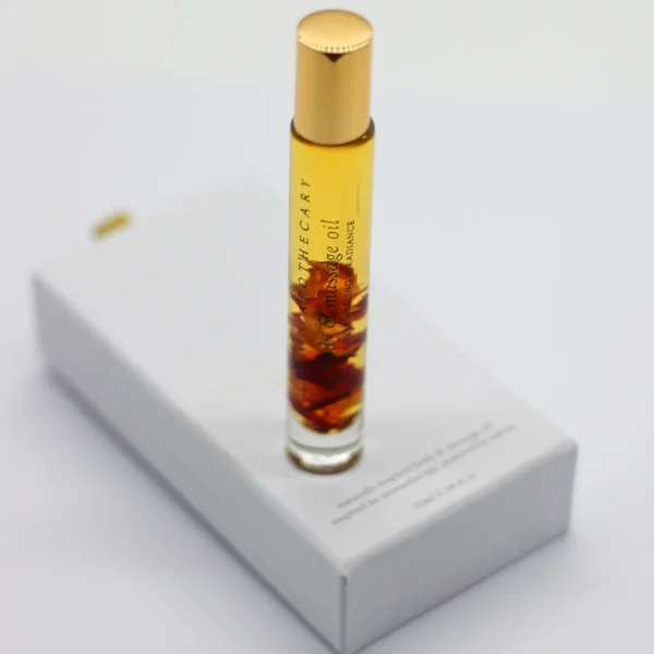 huile de massage deluxe roll-on 10ml DELICATE ROMANCE | Lola's Apothecary