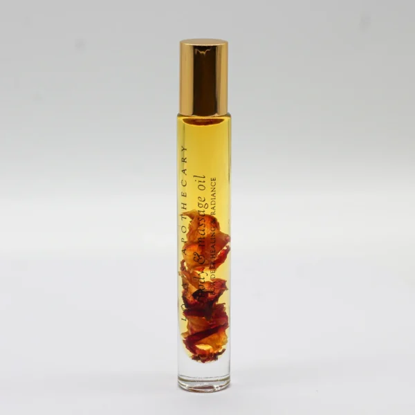huile de massage deluxe roll-on 10ml DELICATE ROMANCE | Lola's Apothecary