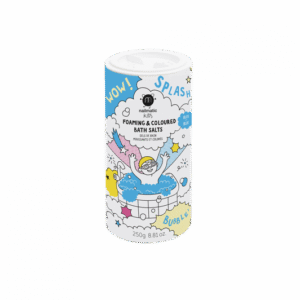 sels de bain moussants et colorés - bleu | NAILMATIC