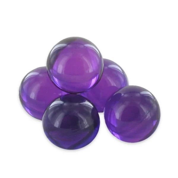 perle de bain ronde transparente mauve - senteur LAVANDE | SB collection