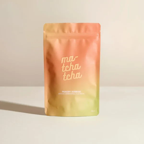 matcha cérémonial pêche 80gr | MA-TCHATCHA