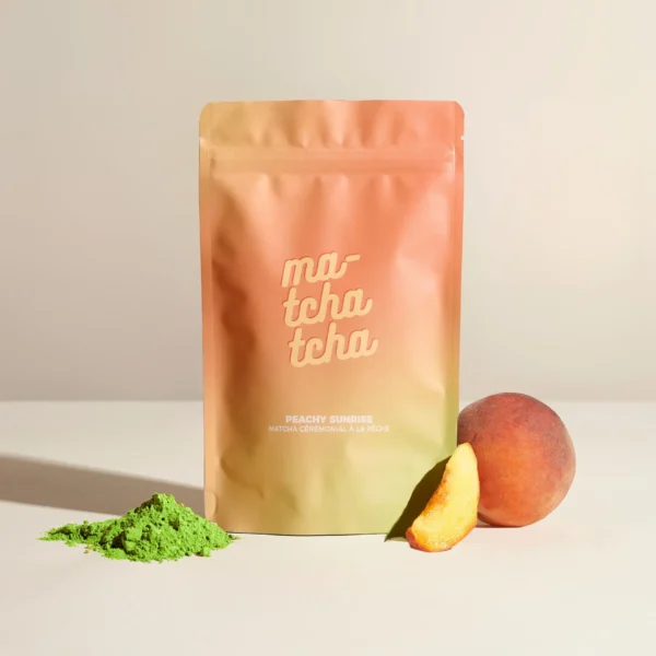 matcha cérémonial pêche 80gr | MA-TCHATCHA