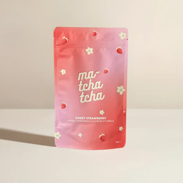 matcha fraise vanille 80gr | MA-TCHATCHA