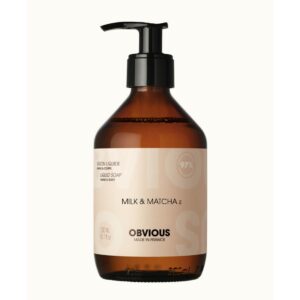 "milk & matcha" savon liquide 300ml | OBVIOUS