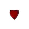 perle de bain coeur rouge transparent - senteur FRAISE | TENTATION