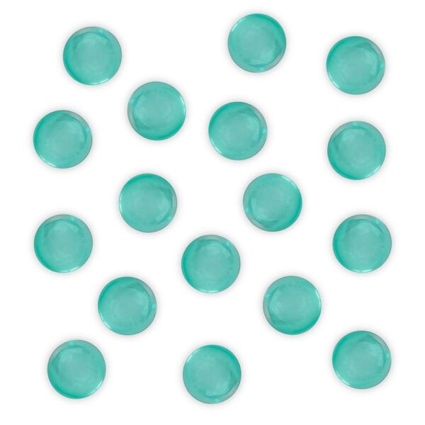 perle de bain ronde transparente turquoise - senteur MARINE | TENTATION