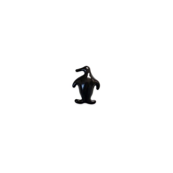 perle de bain pingouin noir & argent nacré - senteur ICE | TENTATION