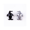 perle de bain pingouin noir & argent nacré - senteur ICE | TENTATION