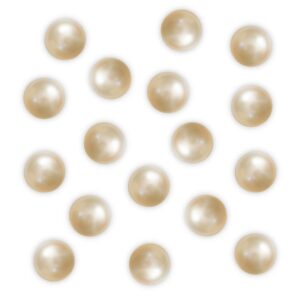perle de bain ronde blanc nacré - senteur VANILLE | TENTATION