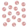 perle de bain ronde rose nacré - senteur ROSE | TENTATION
