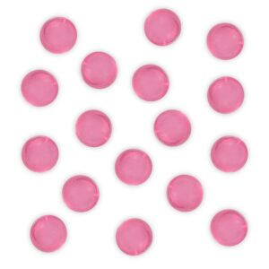 perle de bain ronde transparente fushia - senteur FLEURIE | TENTATION