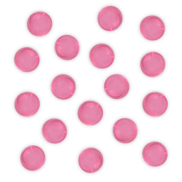 perle de bain ronde transparente fushia - senteur FLEURIE | TENTATION