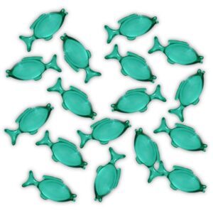 perle de bain poisson transparent turquoise - senteur OCÉAN | TENTATION