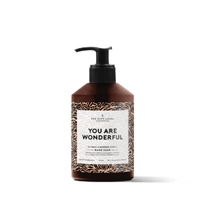 hand soap 400ml - You Are Wonderful - Kumquat & vanille Bourbon