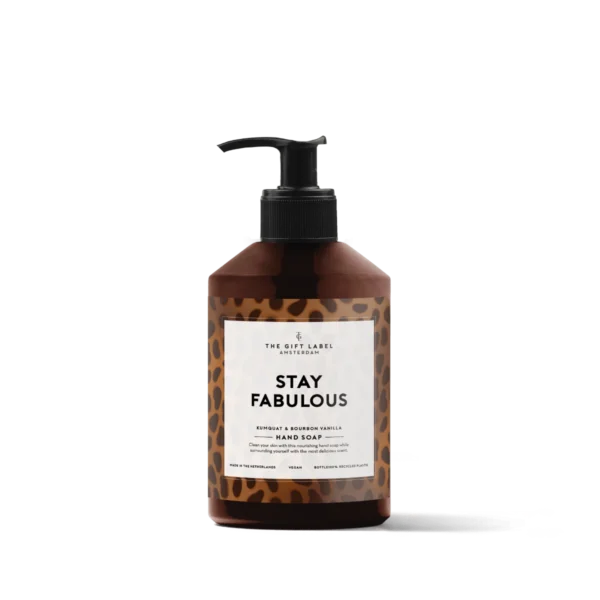 hand soap 400ml - Stay Fabulous - Kumquat & vanille Bourbon