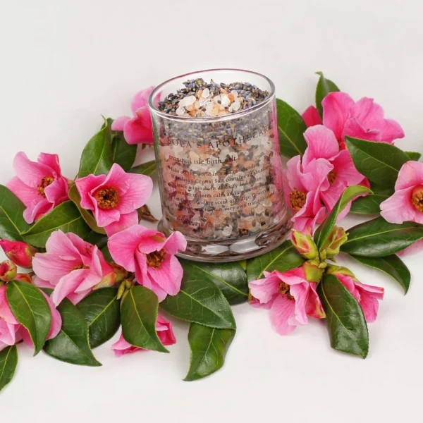 sels de bain relaxants 300ml TRANQUIL ISLE | Lola's Apothecary