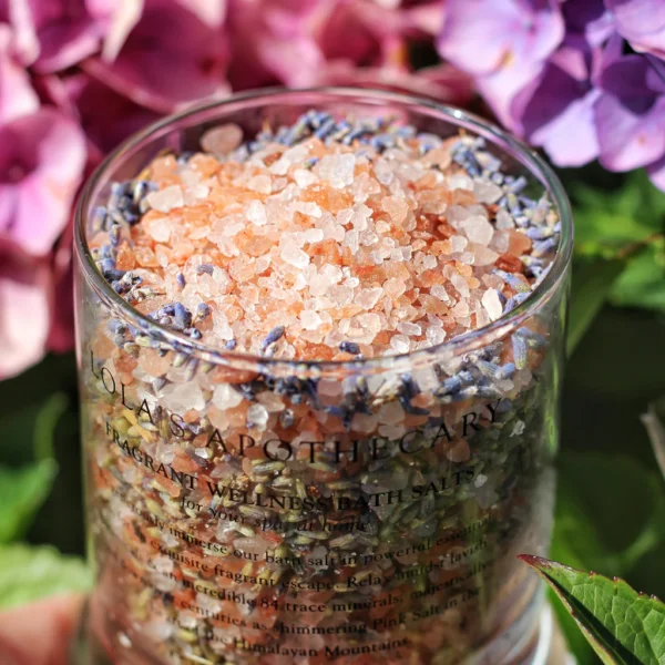 sels de bain relaxants 300ml TRANQUIL ISLE | Lola's Apothecary