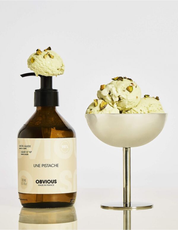 "une pistache" savon liquide 300ml | OBVIOUS