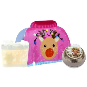 gift box - prancer & dancer jumper | BOMB RAW