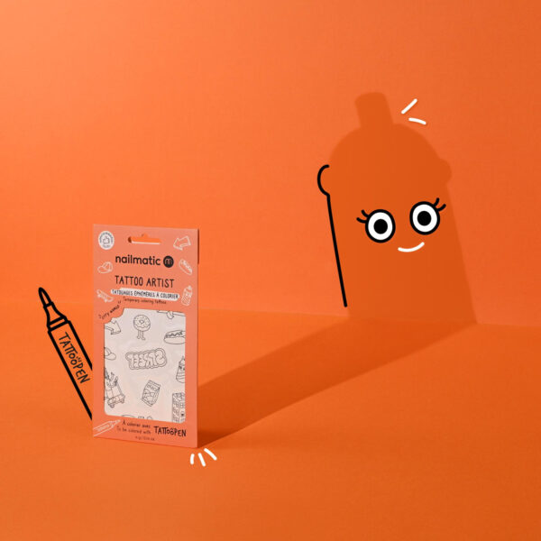 coloring tattoo - CITY WORLD | Nailmatic