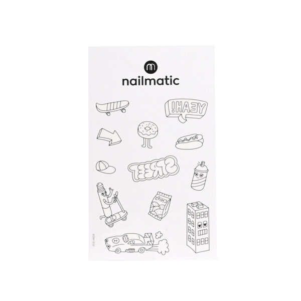 coloring tattoo - CITY WORLD | Nailmatic