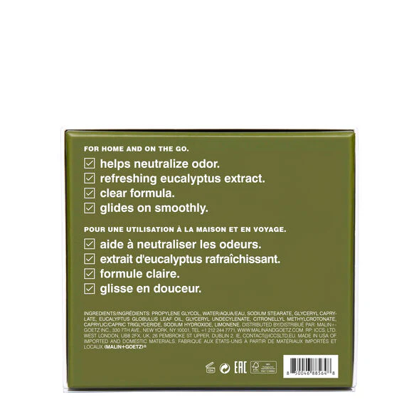 duo déo3 duo déodorant 73gr - eucalyptus | MALIN+GOETZ