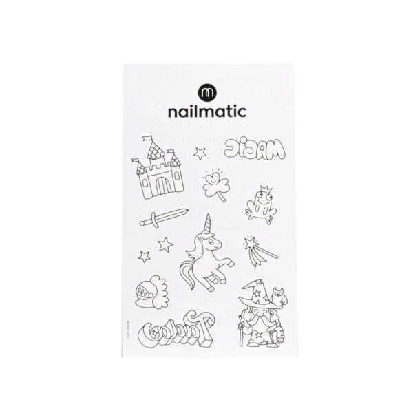 magic 2 coloring tattoo - MAGIC WORLD | Nailmatic