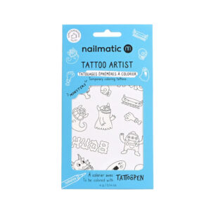 monstres coloring tattoo - MONSTRES | Nailmatic