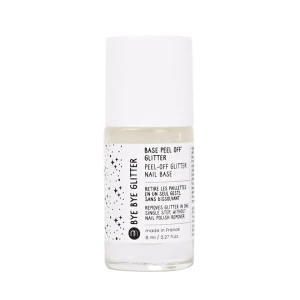 nailmatic-base-glitter-peel-off-for-glitter base peel of - "BYE BYE GLITTER" | Nailmatic