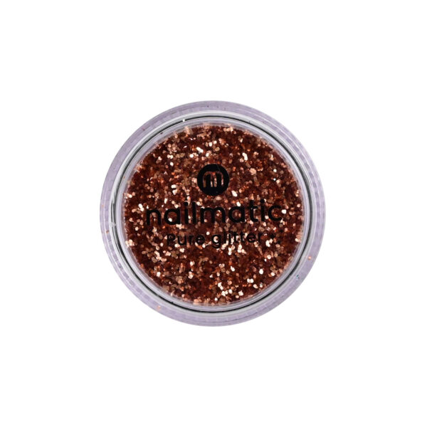 paillettes moyennes ORANGE | Nailmatic