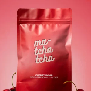 Cherry_1 matcha cérémonial cherry bomb 80 gr | MA-TCHATCHA