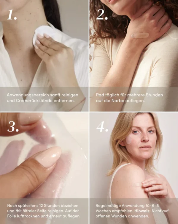 Mini scar pads | Apricot