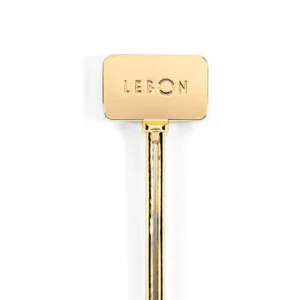 tourne dentifrice doré en acier inoxydable | Lebon