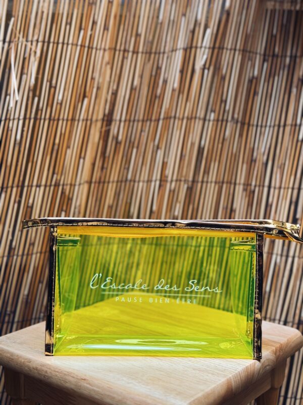 Pochette été jaune fluo | ESCALE DES SENS