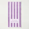 Drap de plage 65 x 120 cm lavande | PLACE RESERVEE