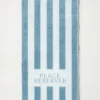 Drap de plage 100x 200 cm atlantique | PLACE RESERVEE
